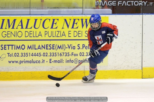 2013-09-29 Hockey Milano Rossoblu U12-Pinerolo 0520 Davide Spiriti